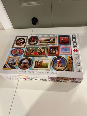 EuroGraphics World of Sports 1000-Piece Puzzle - White Box